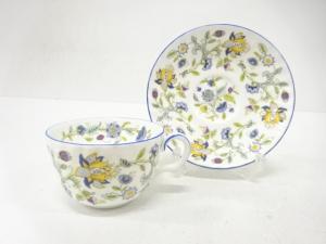MINTON　ミントン　ハドンホール　ブルー　カップ＆ソーサー　洋食器